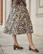 Load image into Gallery viewer, Buckle Heel in Leopard Calf Hair
