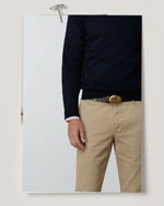 Load image into Gallery viewer, Crewneck Sweater in Navy Cotton
