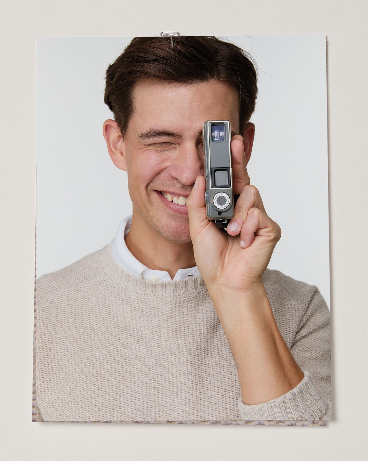 Court Polo in White Pima Pique