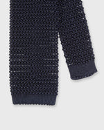 Load image into Gallery viewer, Silk Knit Tie in Dark Navy