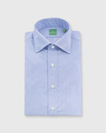 Load image into Gallery viewer, Spread Collar Dress Shirt Blue End-on-End