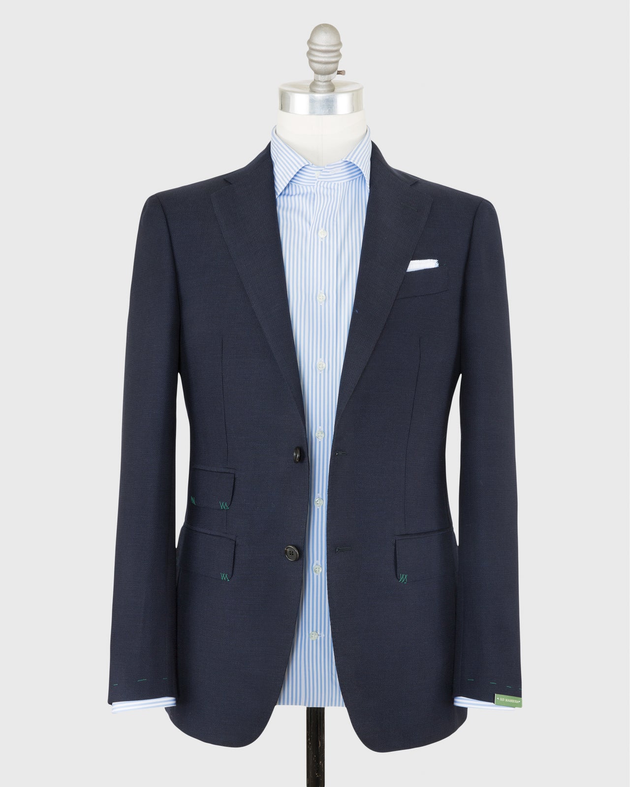 Kincaid No. 3 Jacket Navy Huckaback Mohair