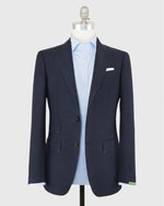 Load image into Gallery viewer, Kincaid No. 3 Jacket Navy Huckaback Mohair
