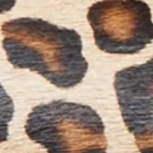 Buckle Shoe in Leopard Calf Hair