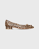 Load image into Gallery viewer, Buckle Shoe in Leopard Calf Hair