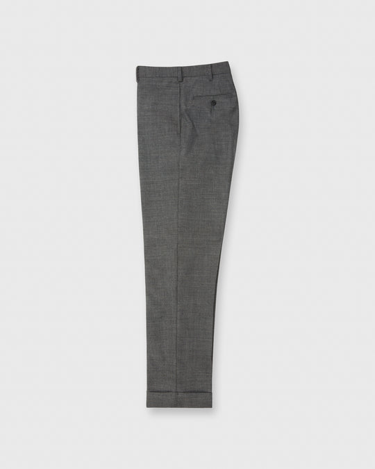Dress Trouser Mid-Grey High-Twist