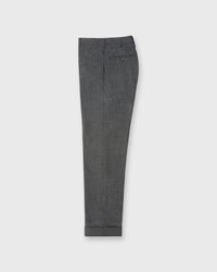 Dress Trouser Charcoal High-Twist