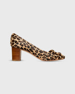 Load image into Gallery viewer, Buckle Heel in Leopard Calf Hair
