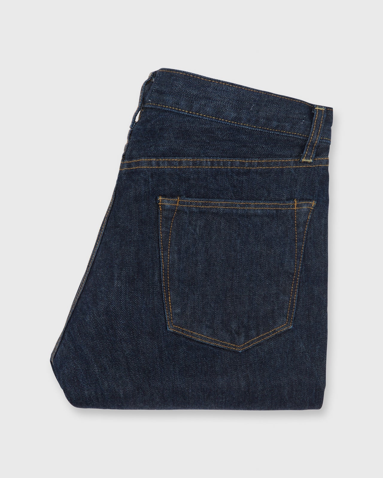 Slim Straight Jean Non-Selvedge Rinse Denim