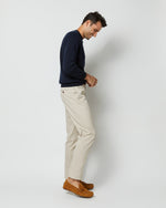 Load image into Gallery viewer, Crewneck Sweater in Navy Cotton
