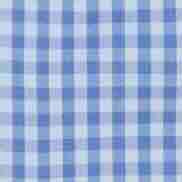 Button-Down Sport Shirt in Blue/Sky Gingham Lightweight Oxford