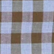 Spread Collar Sport Shirt in Heather Sky/Brolive Gingham Poplin
