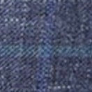 Virgil No. 2 Jacket in Navy/Blue/Aegean Windowpane Twill