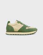 Load image into Gallery viewer, Trainer in Cactus Suede/Khaki Canvas