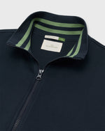 Load image into Gallery viewer, Warm-Up Jacket in Navy Pima Cotton
