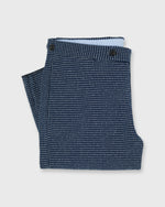 Load image into Gallery viewer, Side-Tab Sport Trouser in Navy/White Dot Jacquard