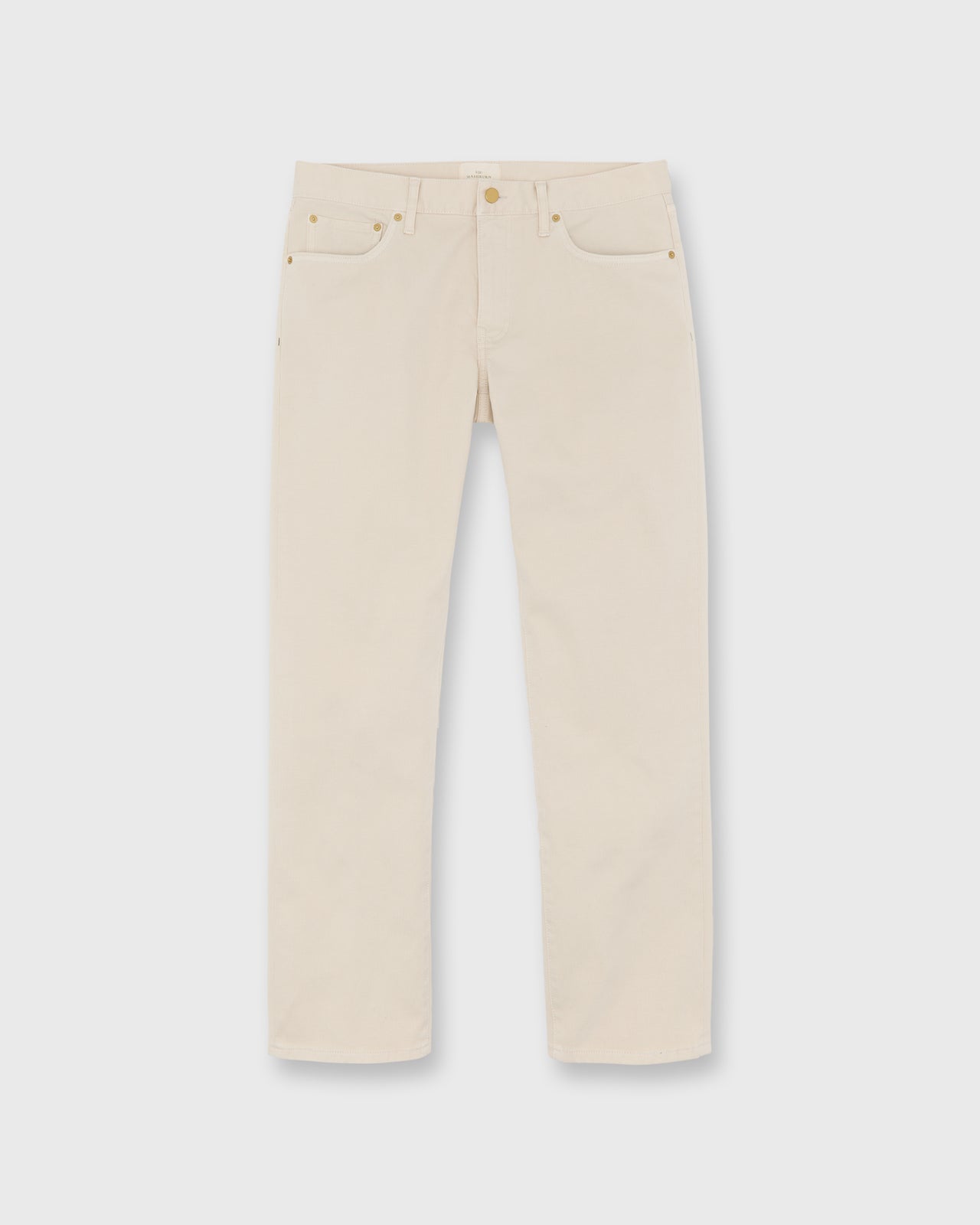 Clift Straight Leg Jean in Stone Bedford Corduroy
