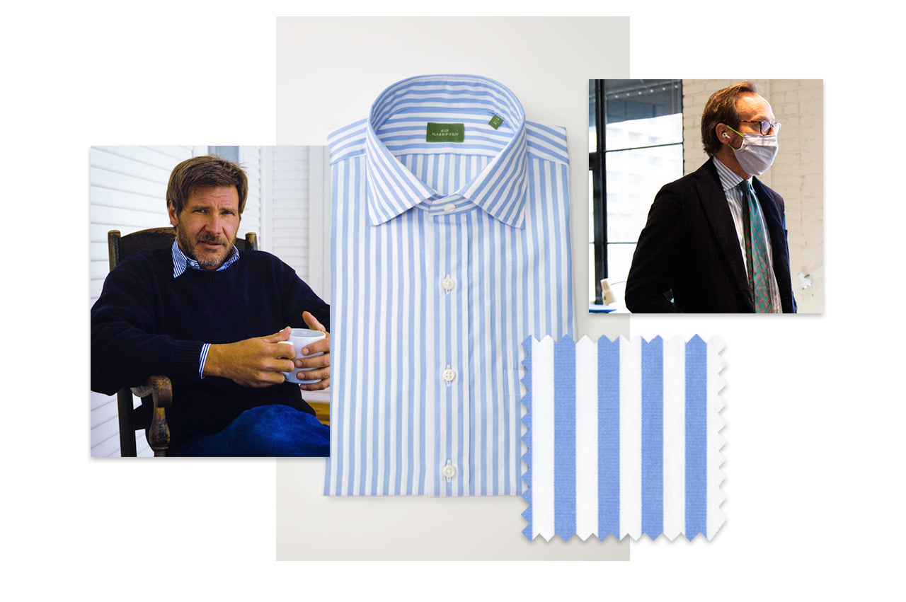 bold stripes shirt collage